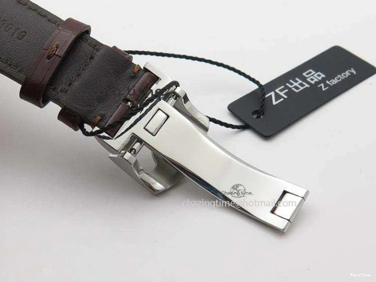 MIROTIME 1228 MoistureWicking Portuguese Real PR IW500704 ZF 1:1 Best Edition On Brown Leather Strap A52010 V 7311